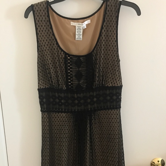 Studio M Black/Gold Formal Dress - Picture 2 of 4